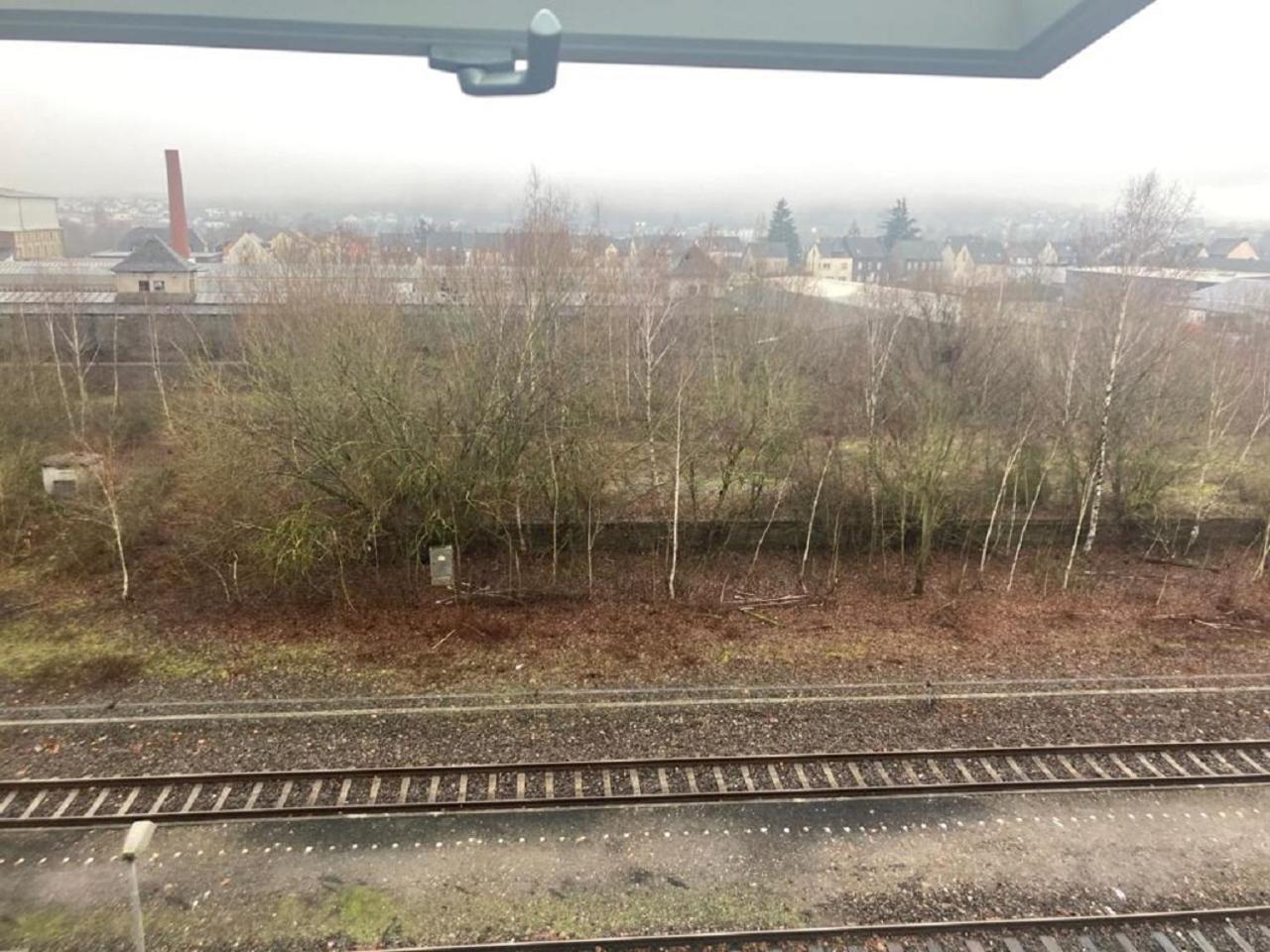 Wohnen Wie Im Schloss - Alter Bahnhof Von Kruft Exterior foto